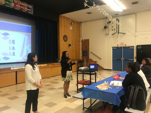 PSPScholars's tweet photo. On Monday PSP hosted a Parent Night in Lennox for the parents of #PSPscholars They learned about financial aid and college admission process and we were joined by a representative of @LASCCampus https://t.co/ZBmNiRx3Yl