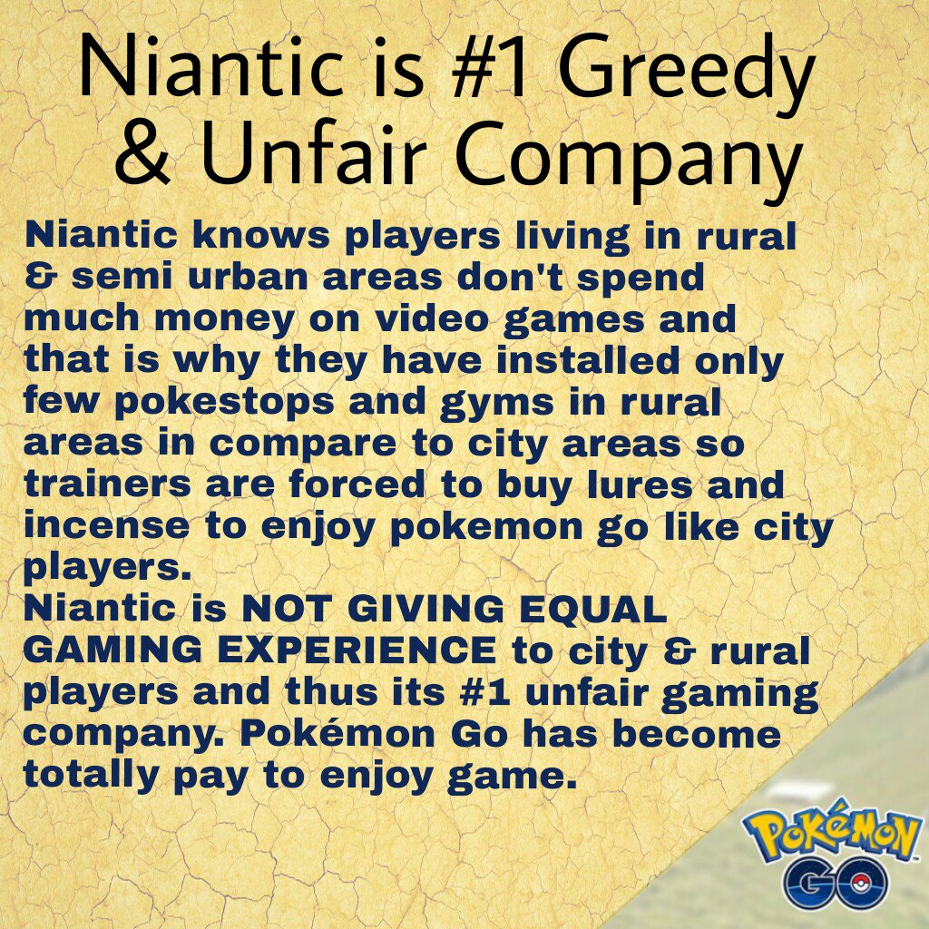StardustPokmnGO's tweet image. Everyone, please RT my tweet whenever I reply to Pokémongo app's tweet and also reply their tweet with this image. Spread this image to every Niantic sponsor pages and whenever any page of Niantic tweets anything! We will fight until we get our rights!