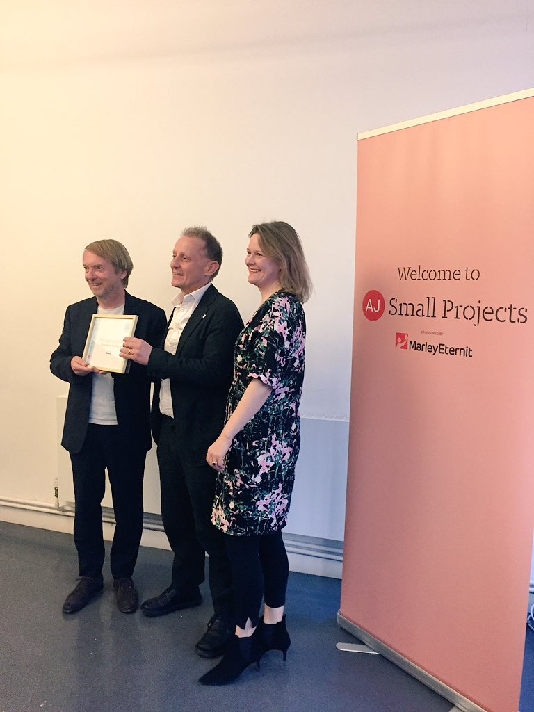 FCBStudios's tweet photo. Congratulations to commended projects @baxendalestudio ‘Riverside Solidarity’ and #TrevorHorneArchitects ‘PEER Gallery + pocket park’ #AJSmallProjects 2018 https://t.co/7qcp2M9A1F