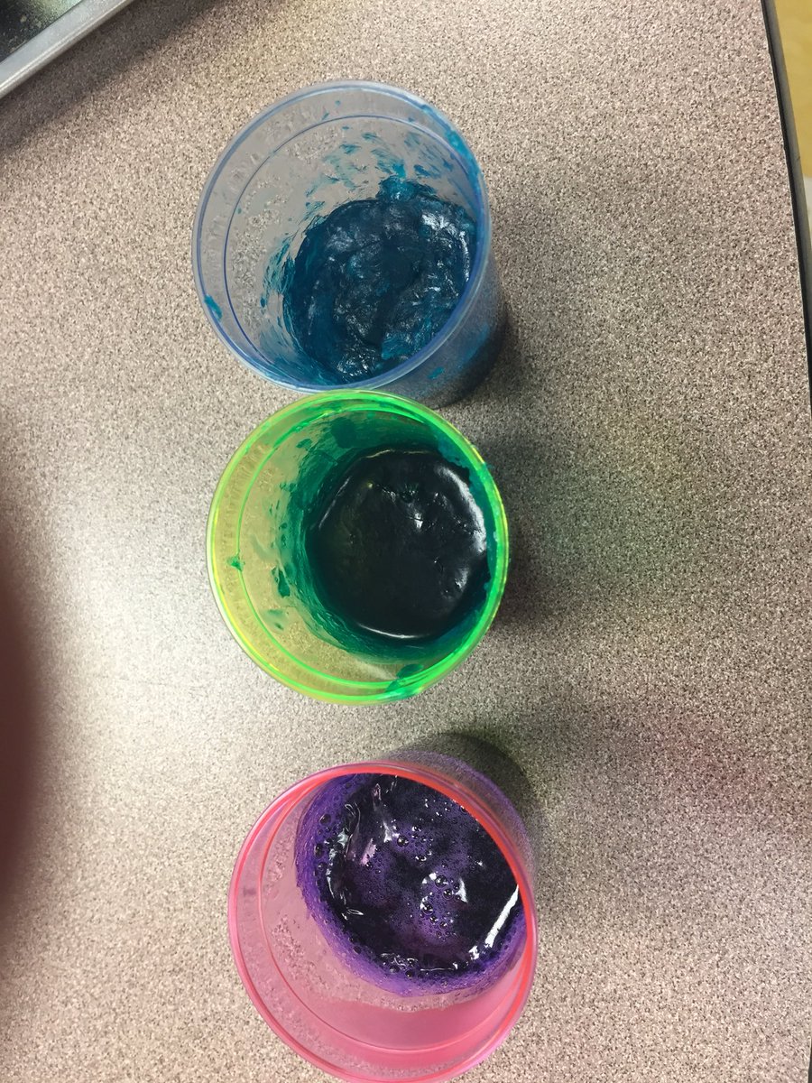 We are making soap in our Kitchen Chemistry elective! We are focusing on our senses and careful measurement as we add colors and scents to our product! We can’t wait until they are ready to go home! <a href="/underwoodgtm/">underwoodgtm</a> #WeAreUnderwood