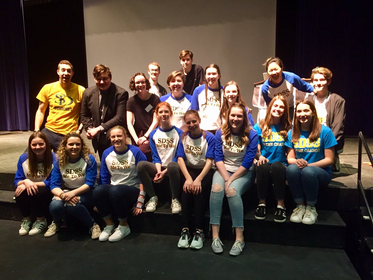Congratulations <a href="/SDSSSundevils/">@SDSSSundevils</a> Me to We! Inspiring student leadership! <a href="/hortnesswims/">Richard Hortness</a> <a href="/_sachiem/">Sachie Motohashi</a> <a href="/deltasd37/">DeltaSchoolDistrict</a>