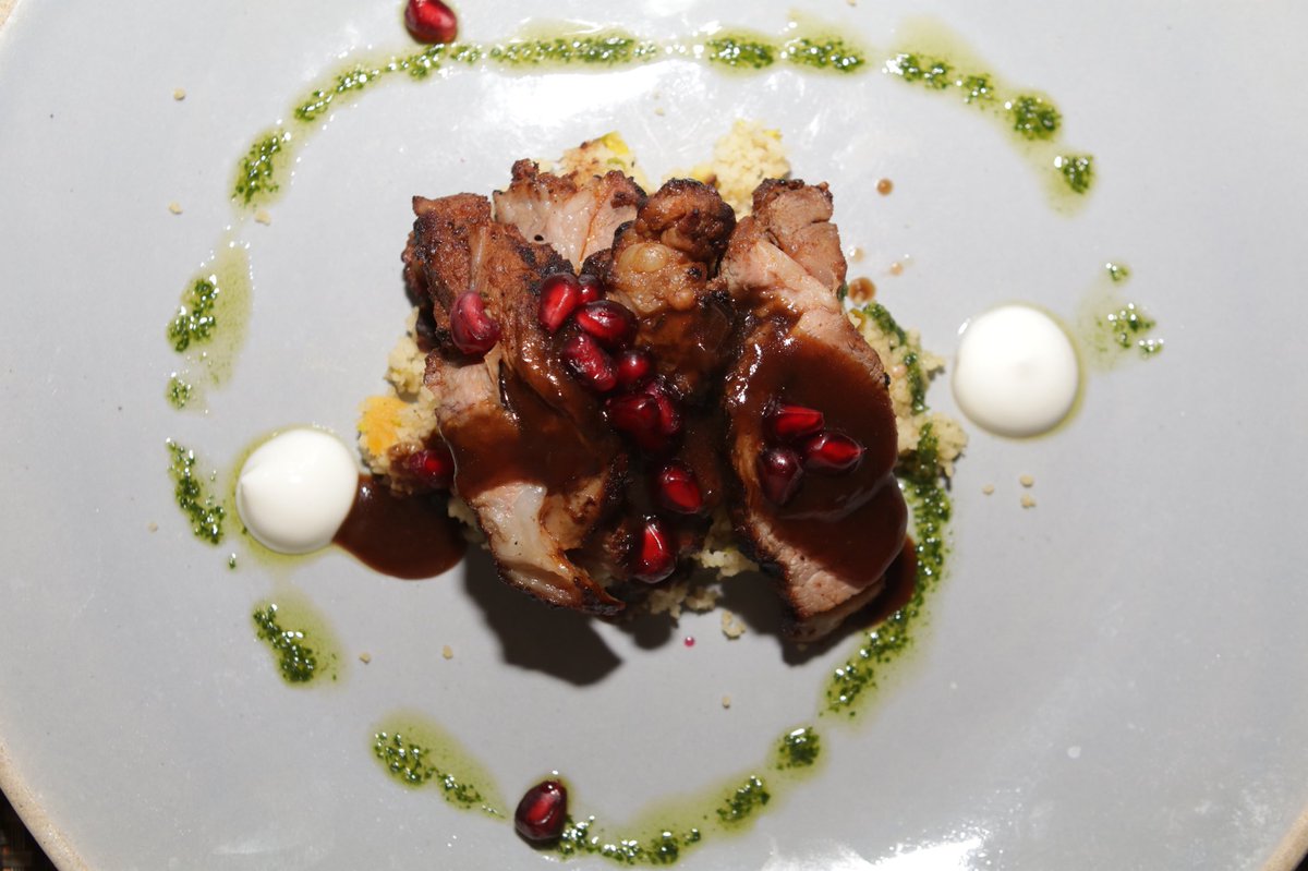 Seasoned_Africa's tweet photo. A little lamb... a little couscous #SLLIFESTYLE #CafeDelSolChefsTable https://t.co/TEHRT0nxQt
