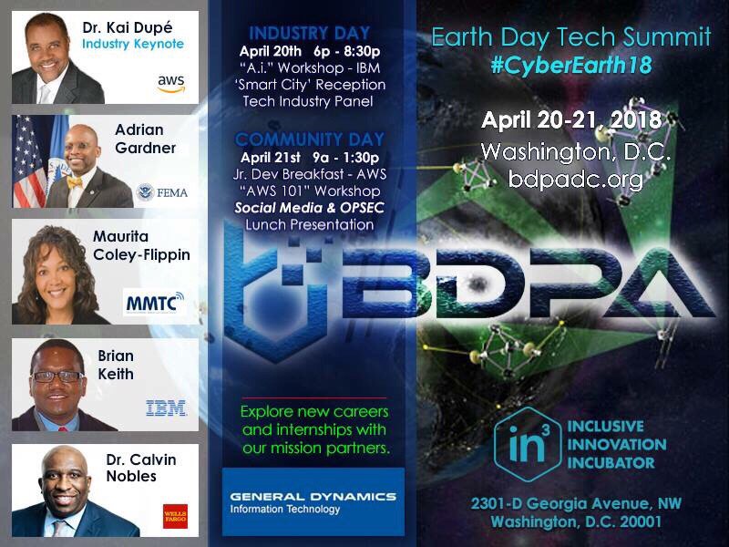 NSBE_GU's tweet photo. Free Registration for BDPA Tech Summit this weekend! - https://t.co/2PkrOwfGly https://t.co/owhZQJf9uO