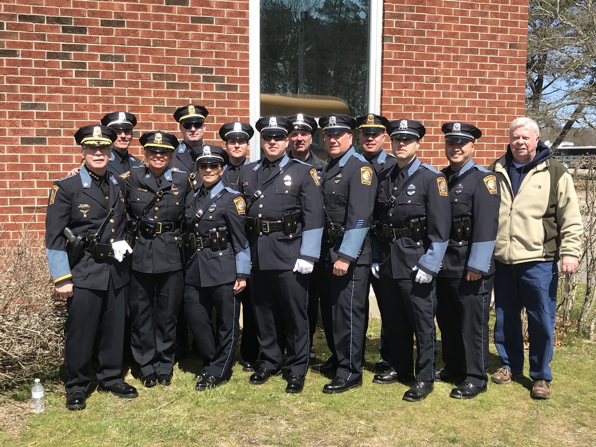 BPD K9, motors and officers joined thousands yesterday and today to lay <a href="/yarmouthpolice/">Yarmouth Police Dept</a> Sgt. Sean Gannon to rest. Rest easy Sean, we have the watch now.