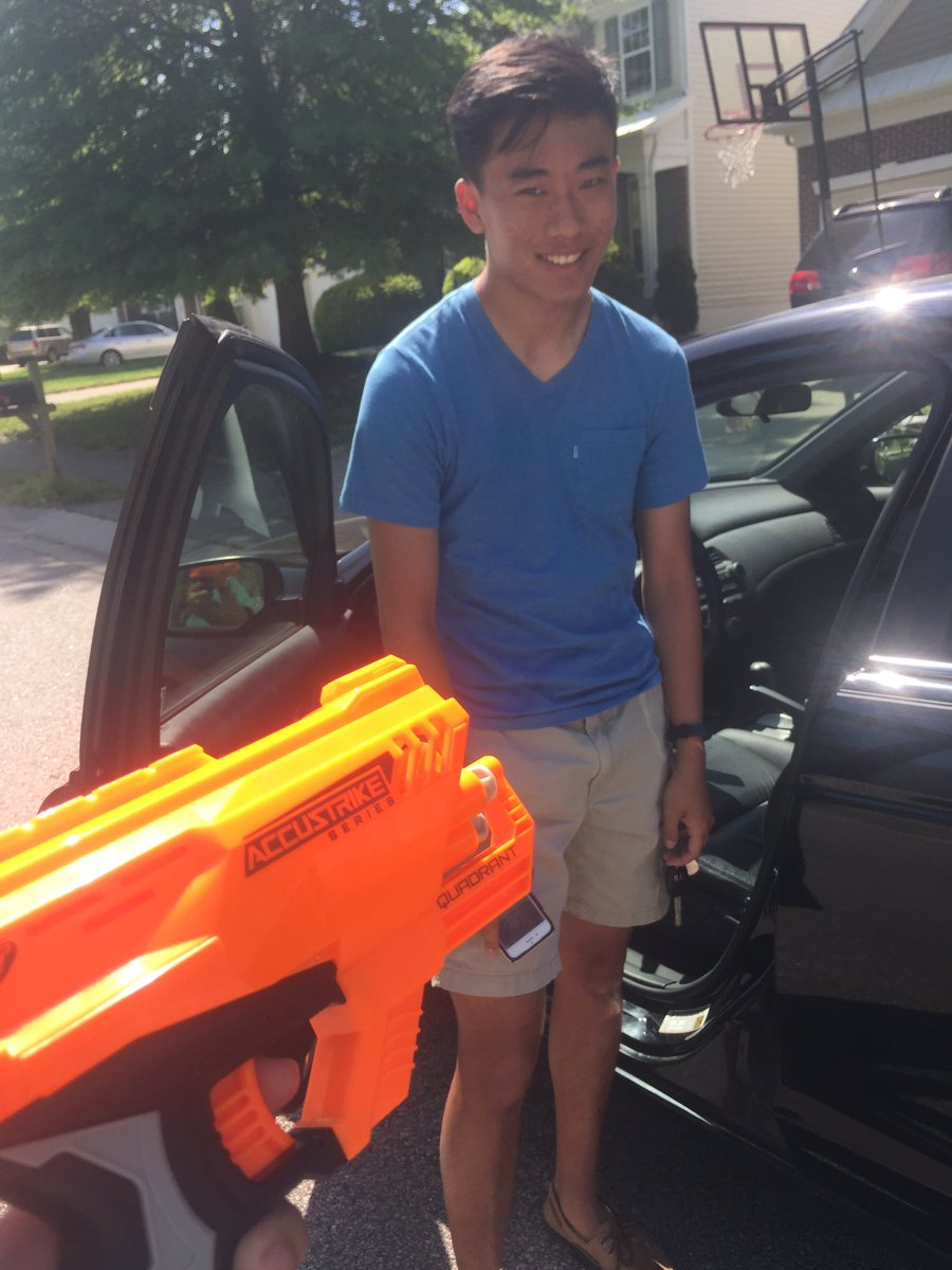 TheOfficeOG's tweet photo. first kill didn't count but we recovered real quick and "it's too easy" @NerfinButNet https://t.co/2kC33cphAX