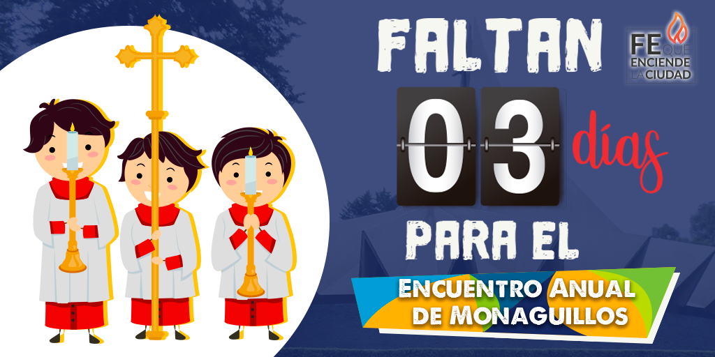 SeminarioMX's tweet photo. ¡Únicamente faltan 3 días para el Encuentro Anual de Monaguillos!
¿Estás listo? #YoSoySCM
https://t.co/zChxmf6rBc https://t.co/81AnkfDnRK