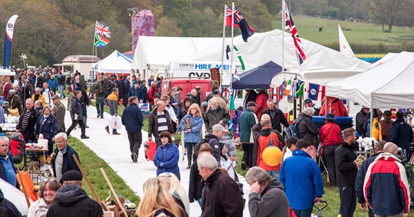 Weather looking excellent for Beaulieu Boat Jumble - come and visit us on Stands 20/21 in the Boat Mall ...