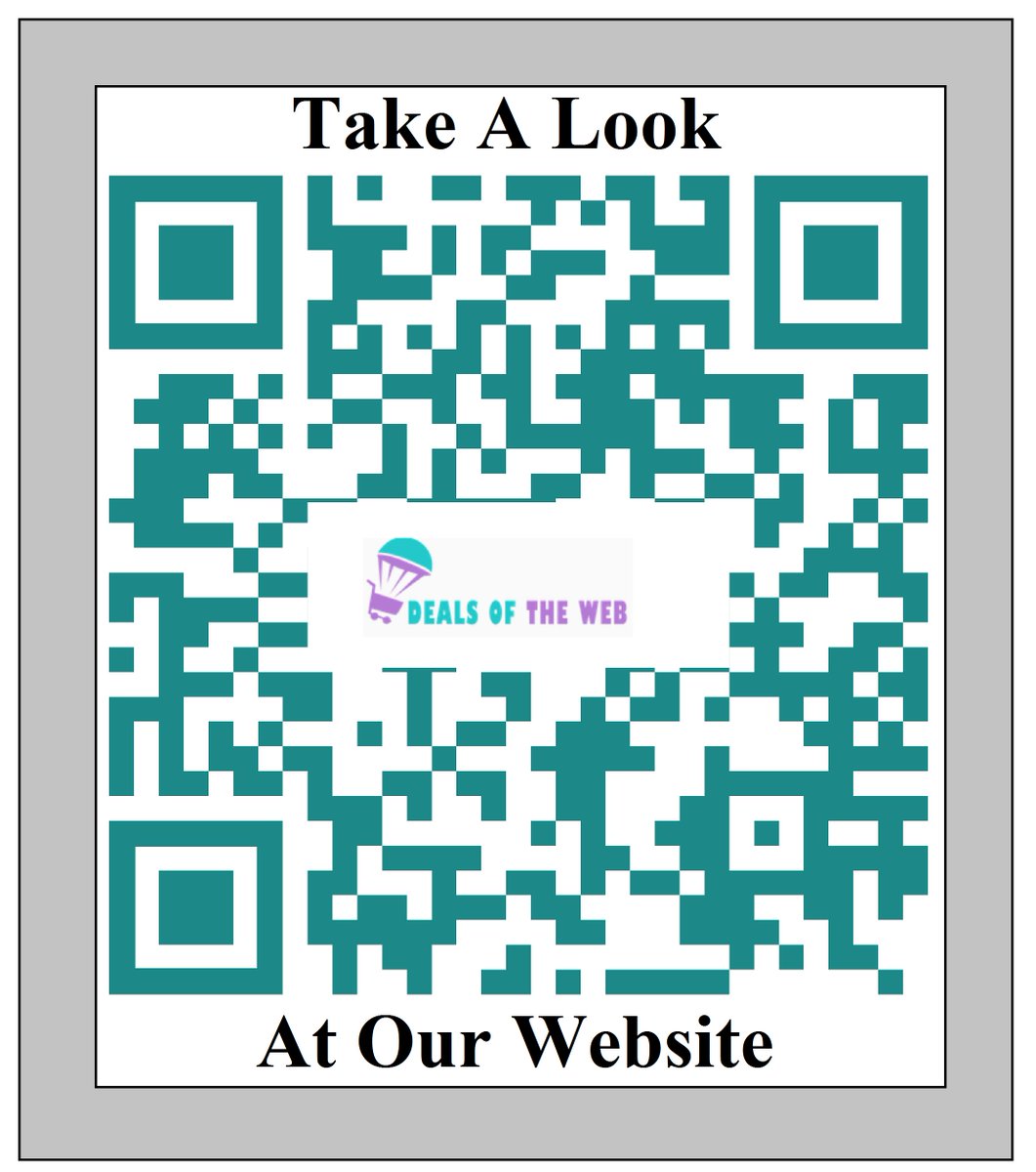 dealsofweb's tweet image. Download the QR Reader app on your phone and scan our QR code to visit our website! #QRcode