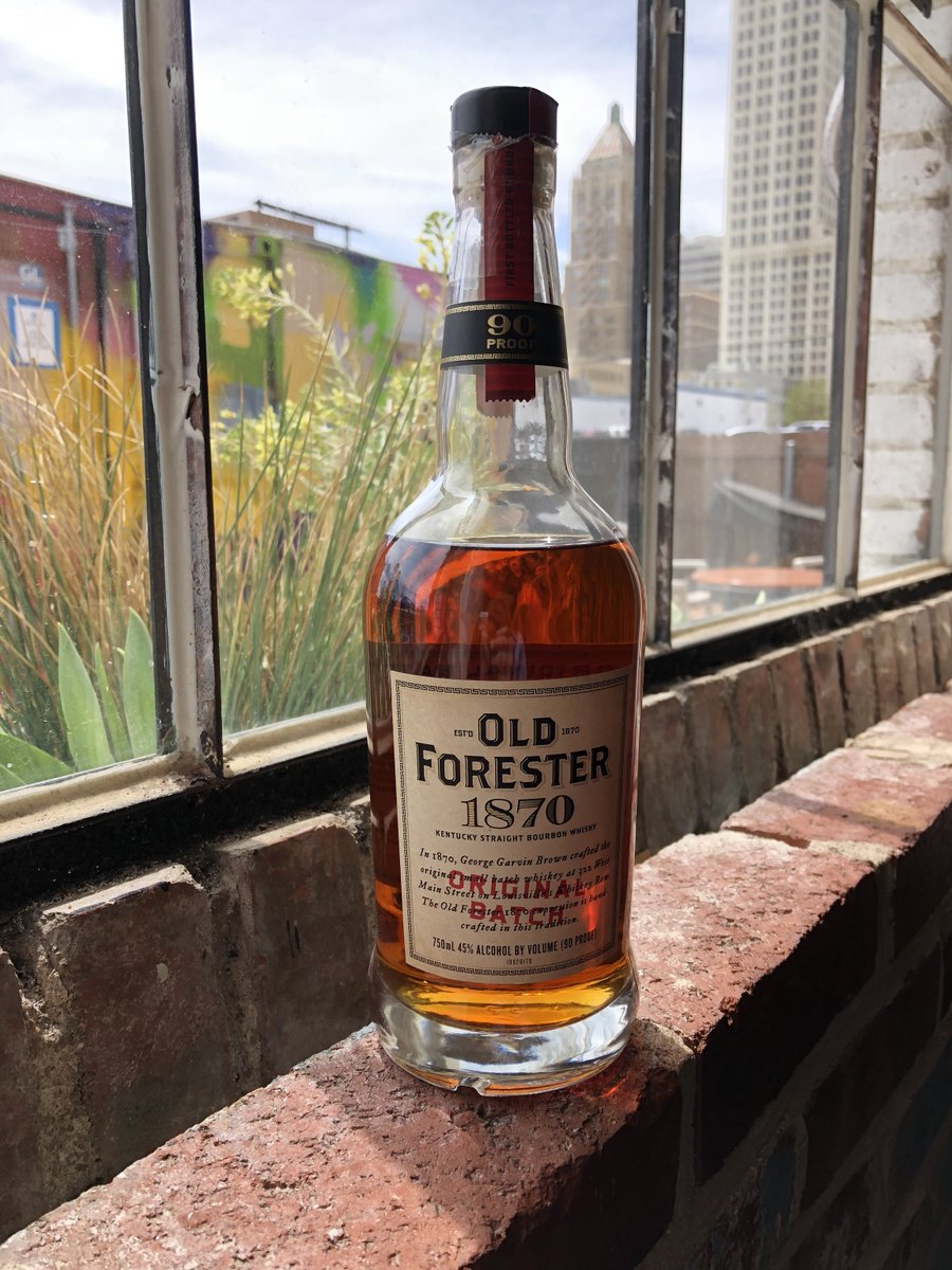 Come try some Old Forester 1870 for Whiskey Wednesday and Thunder up with your bartenders tonight. 🏀