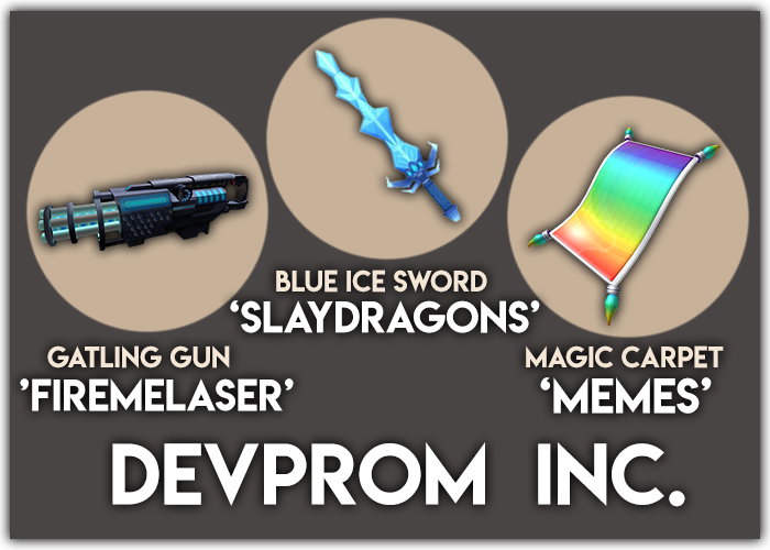 Andrej On Twitter Https T Co Wenrqludkz There Are The Codes Available For All Devprom Tycoons That Has The Mention In Description Enjoy Https T Co Hgzktugyjx - ice sword roblox code