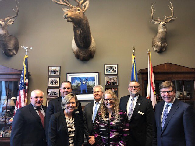 ChrisPolicinski's tweet photo. Always appreciate the opportunity for our LOL Board and team to meet with legislative staffers like Rebekah Solem in Minnesota Congressman Collin Peterson’s office. https://t.co/6ixo6JfwE8