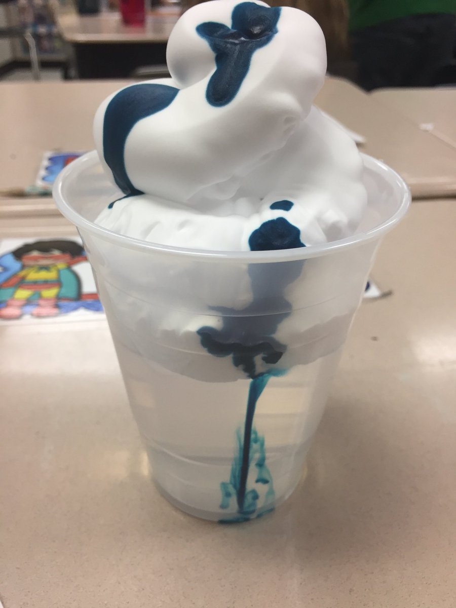 shannonmural's tweet photo. Rain cloud in a jar. #stem #whenwillitbespring #D123 #D123KOL https://t.co/TS6qyYJSzI