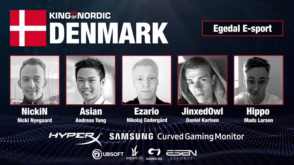 kingofnordic's tweet photo. Looser bracket FINAL LIVE now:
https://t.co/O9IOXnoUnn
🇸🇯NORWAY: (Varme Tøfler)
NORGE: (Varme Tøfler) @GelefiskR6 #Villpusen #Naughty @trivr6 @shikakaR6
🇩🇰DENMARK: (Egedal E-sport)
#NickiN @DatAsianPowerTV @EzarioNM #JinxedOwl @HIPPOTHEHUNGRY
@ubisoftnordic @HyperX https://t.co/fBvZAlaH0m