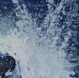 Tidalmarks's tweet photo. Art of the day!
#comet #breach #bowwave #acrylicpainting by #Cornish Artist Lindsey Keates #Gofundme #artoftheday #pledge £600 or more. #Orcas #WestCoast #uk #BlueWave2018 #contemporarypainting #emergingtalent #Kickstarter #buybritishbrands #handmadehour #87RT #CornwallHour https://t.co/EpbpXfOhIj