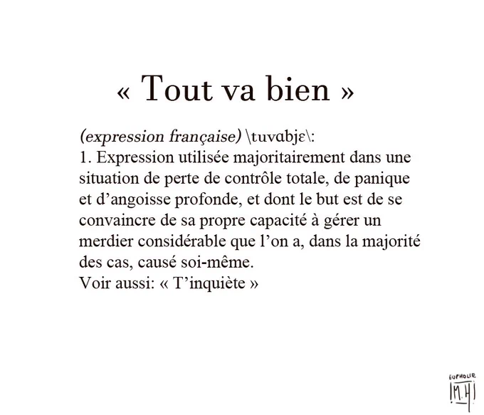 Non mais, après tout, rien n'est impossible !.. 