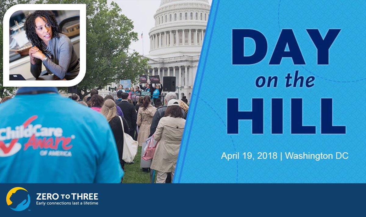 ZEROTOTHREE's tweet photo. .@ZEROTOTHREE's chief of policy @myrajonestaylor will be speaking at the @USAChildCare rally tomorrow morning &amp; we'll be tweeting LIVE! Join us bright &amp; early at 9:15AM EST. #CCDBG #CelebrateChildCare #Children #DOTH2018 https://t.co/d0EjQbGXN2