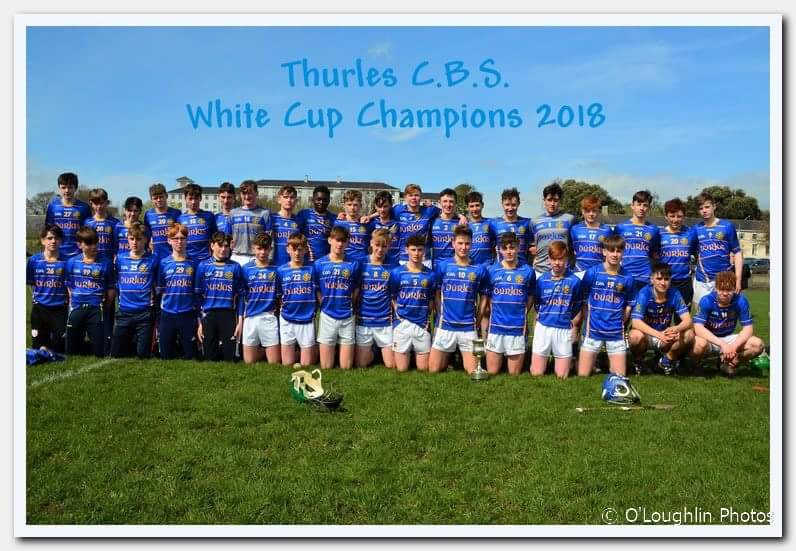 cbsthurles's tweet photo. Corn Aodh Ui Dhudha champions 2016, 2017 &amp; 2018 bringing us joint top of the roll of honour in Munster Under 15 A hurling with 9 titles. First time a school has won it 3 years running. https://t.co/O4mWgSCmY3