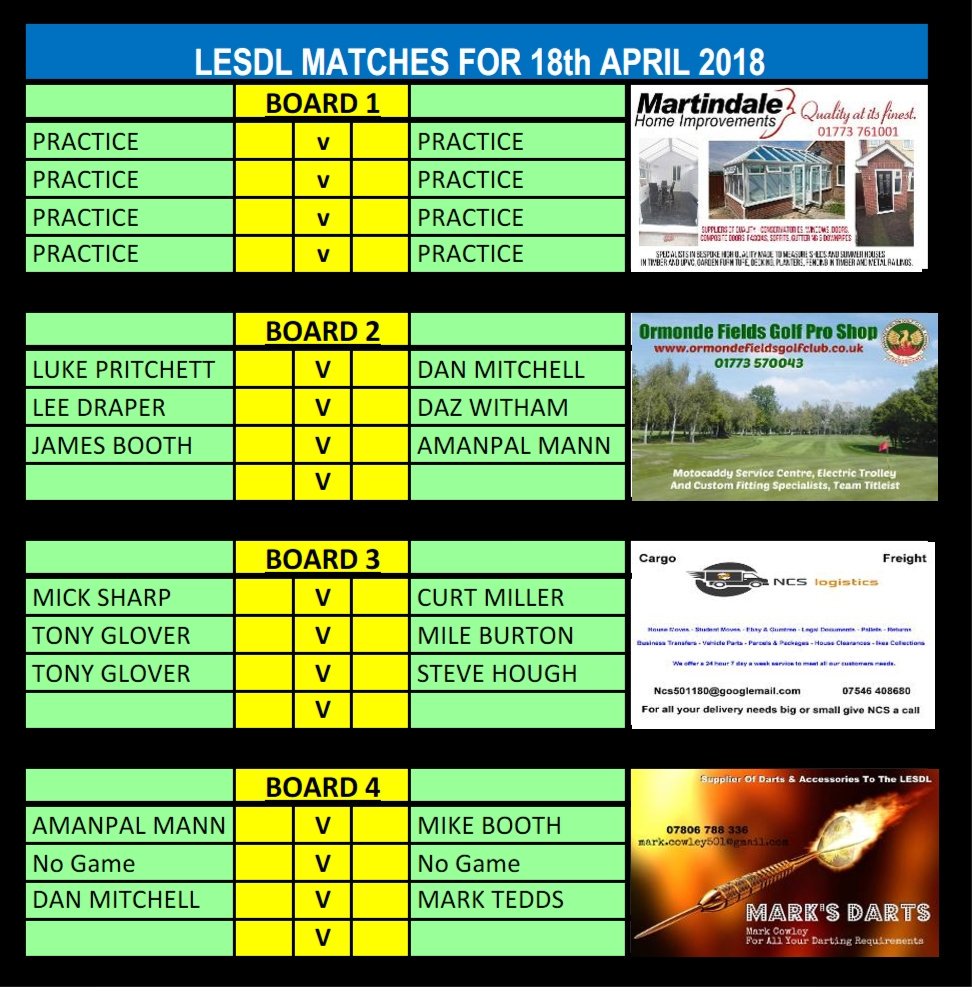 Here's tonight's order of play #lovethedarts