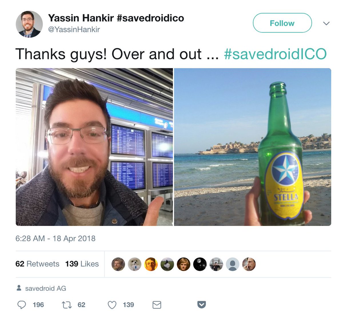 this guy apparently raised $50 million via token sale for his cryptocurrency, abruptly took down the website, and tweeted this out. gotta love the future of money.