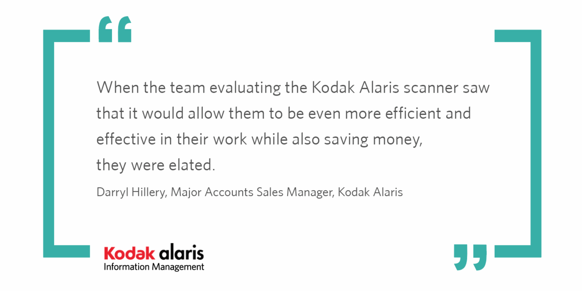 forBizTech's tweet image. A federal agency that processes medical records and claim forms for its clients refreshes nearly 150 Kodak i3450 Scanners to better serve departmental needs. alaris.ws/807875  #GovtIT #HealthIT #FormsProcessing