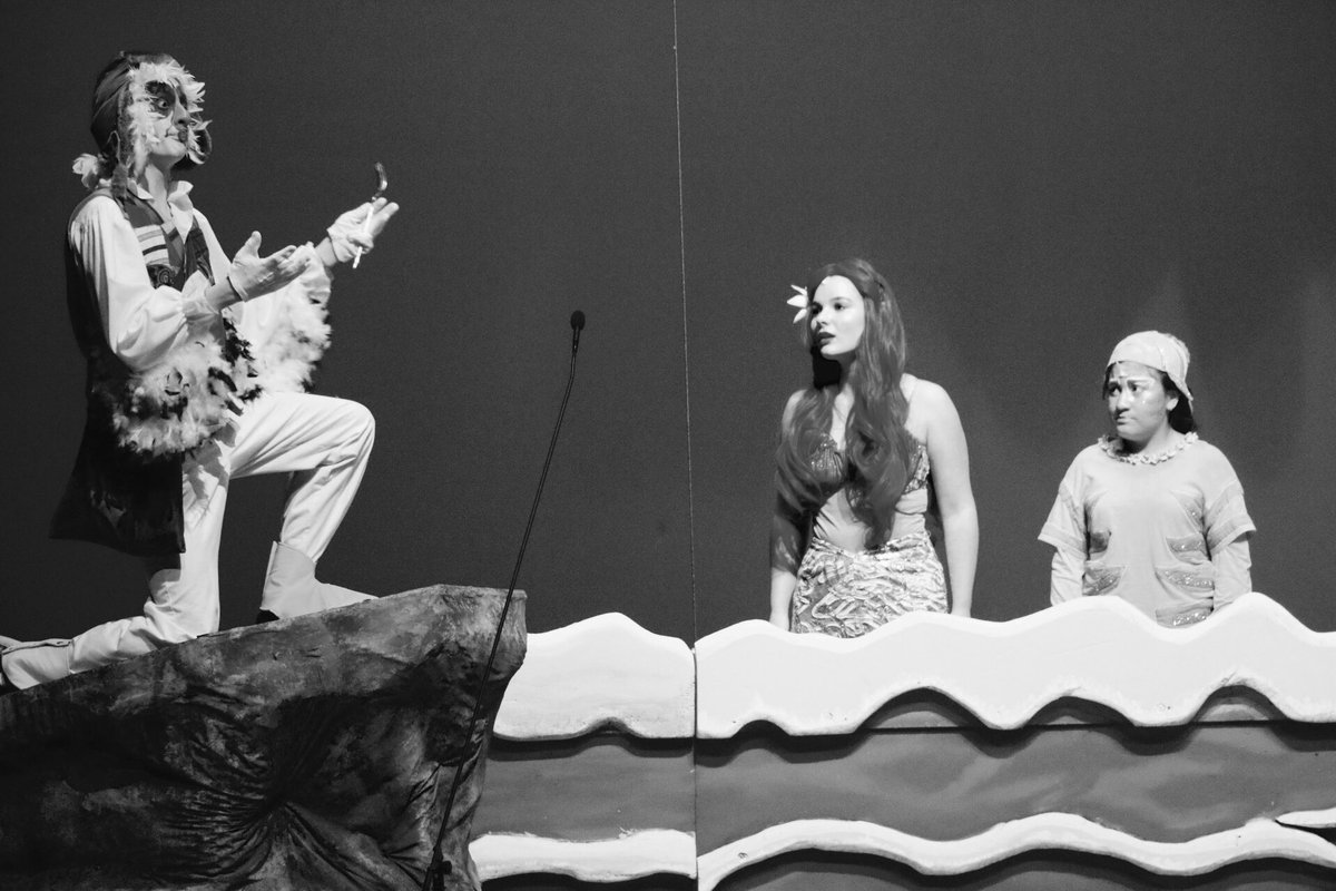 Day 134: <a href="/LkOrionHS/">Lake Orion High School</a>’ “The Little Mermaid” debuted its week of shows with an outstanding performance for Orion-area senior citizens and LOCS elementary schools. #TheDailyDragon