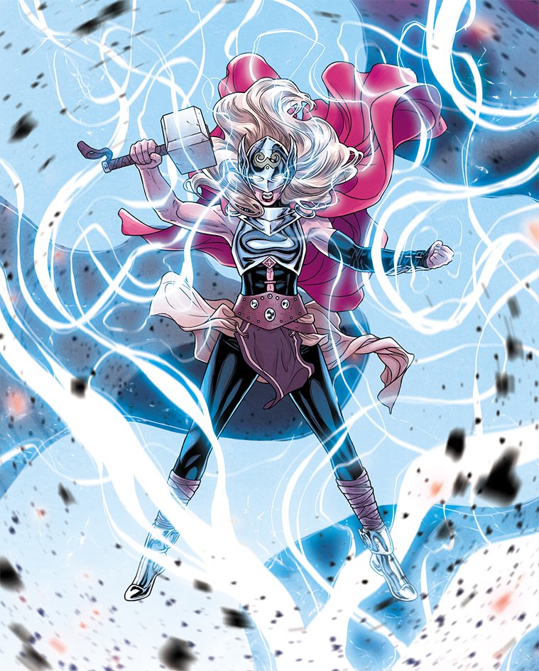 One week until the finale!

(Art from THE MIGHTY THOR #704, drawn by me + colored by @COLORnMATT) 