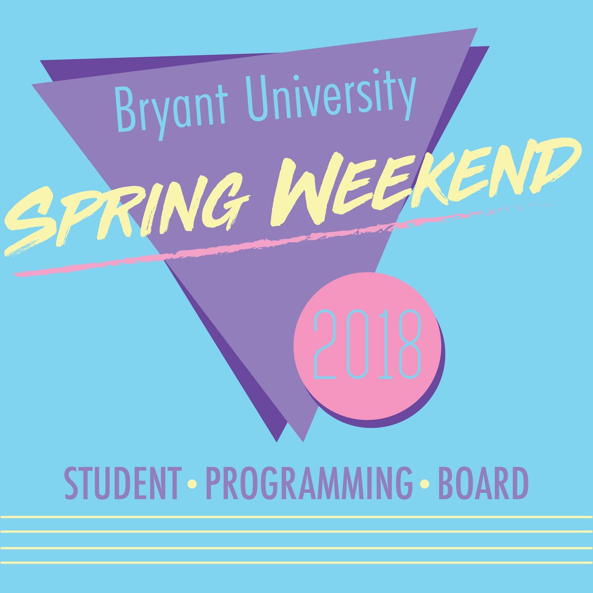 BryantSPB's tweet photo. Spring Weekend kicks off one week from today! Check out our schedule on any of our social media accounts!
#bryantspringweekend https://t.co/6iKUPteg5J
