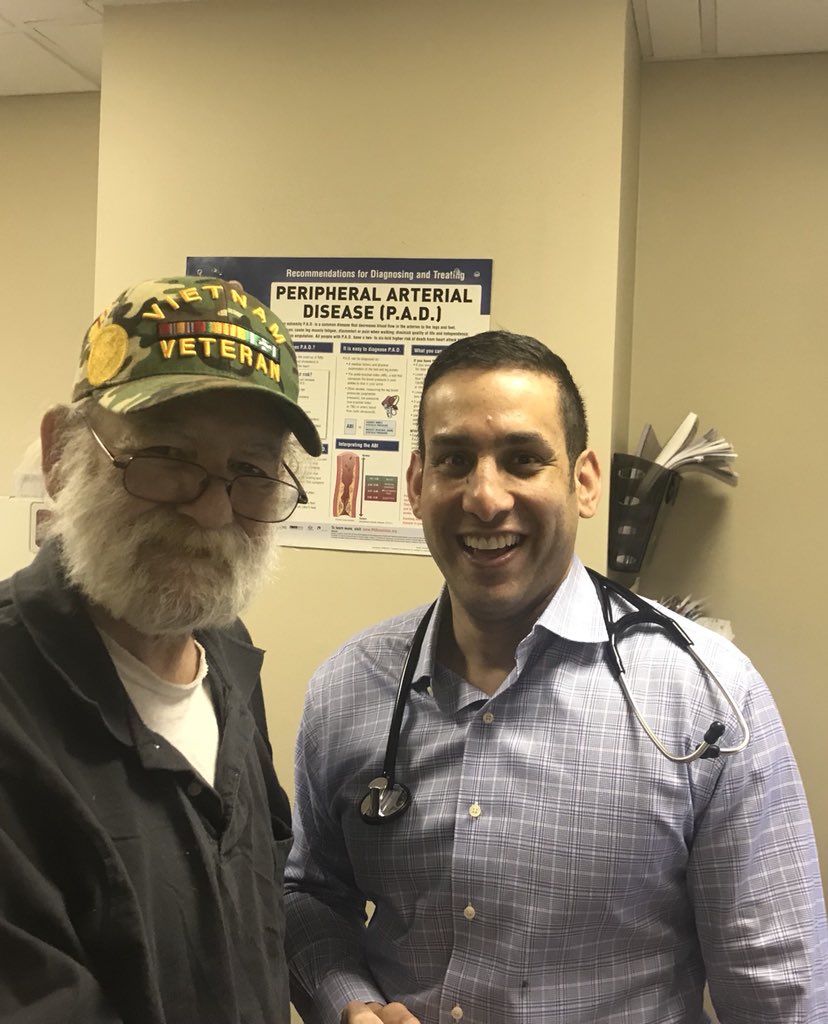 DrAmirKaki's tweet image. 2nd F/U visit for this patient. December 21st 2017, this gentleman presented with CGS and CPR in progress. Emergent Impella. EF 10% post. EF now fully recovered.  Wouldn’t have survived without MCS #PercAx #NCSI #Waronshock #heartrecovery