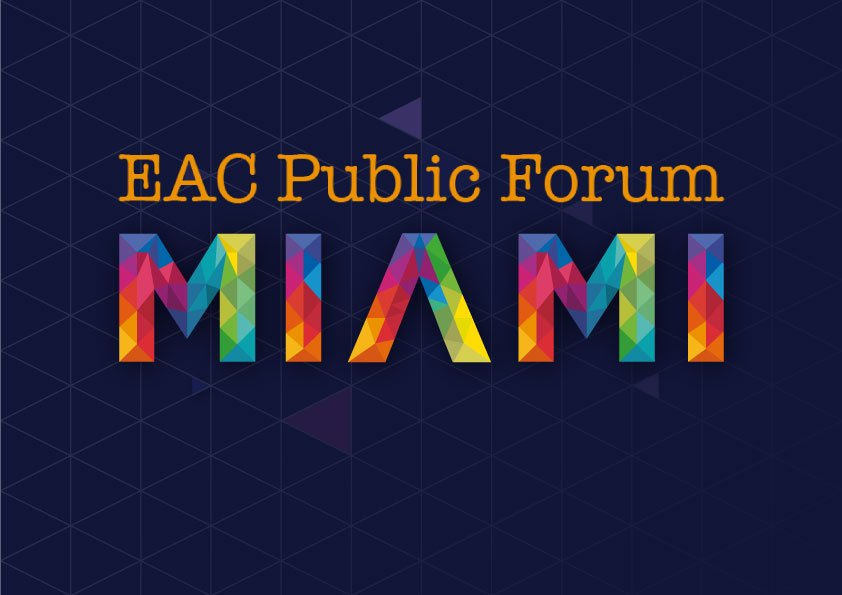 EACgov's tweet photo. We are back from break. Here is the live stream link: https://t.co/0e6S0pNcwT #EACForum https://t.co/6pzRrj0BVp