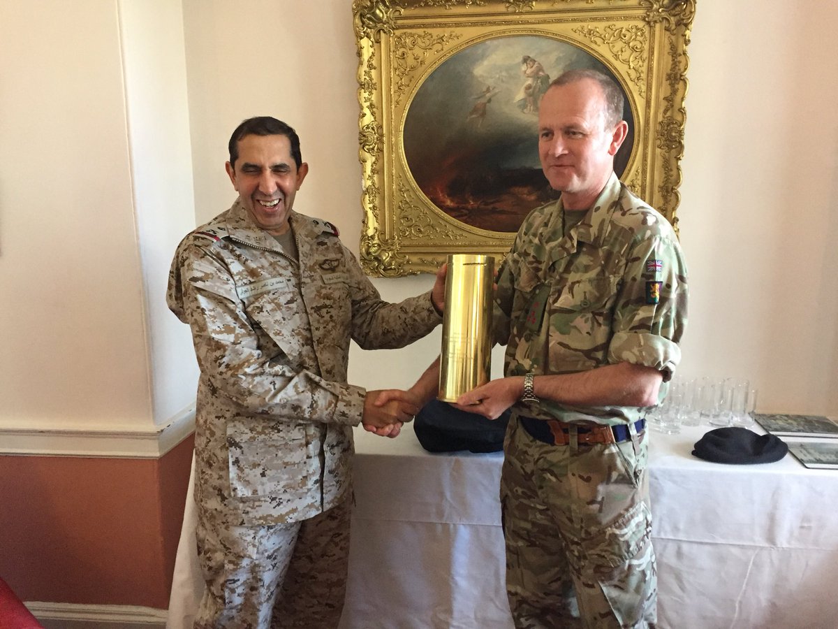 Comd51st's tweet photo. Great to host this impressive team from the Royal Saudi Land Forces in Edinburgh this week outstanding Defence Engagement   #readyandengaged https://t.co/MHv2dHgpS9