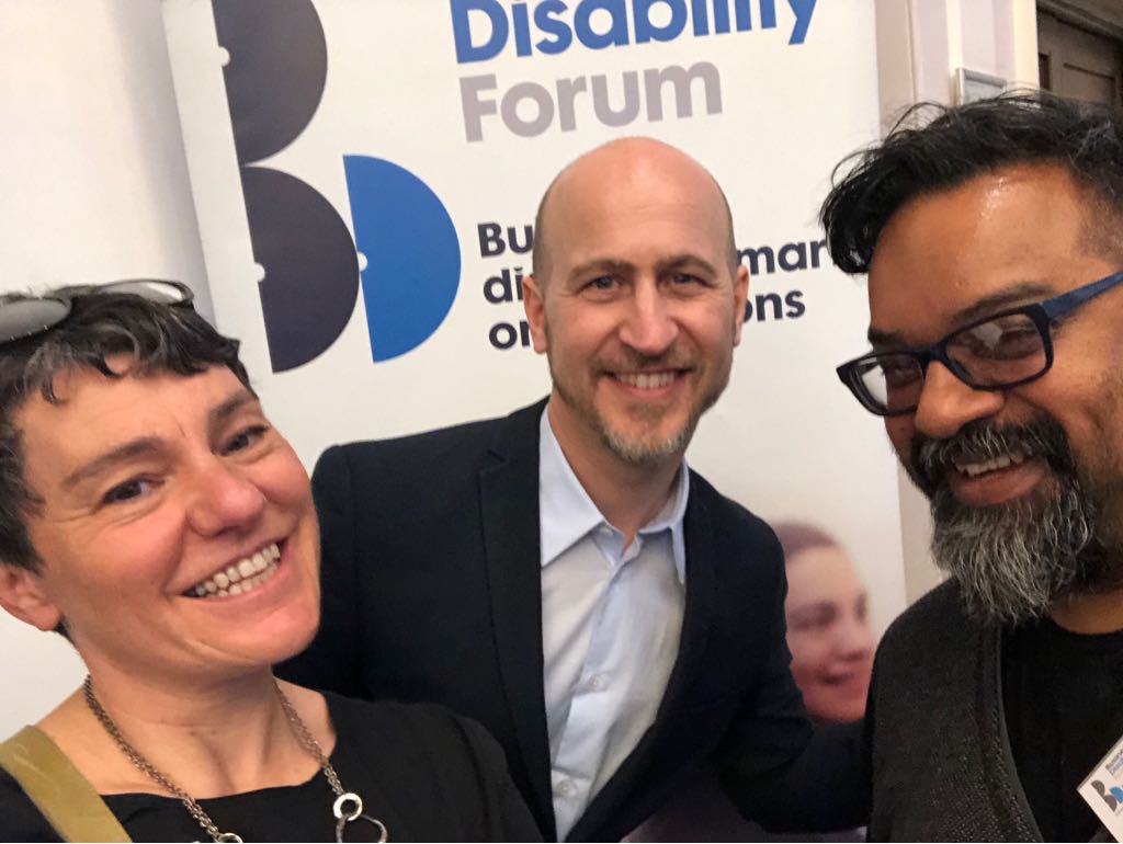EmmaT_DandA's tweet photo. Great to meet &amp; connect @hminto of Microsoft at #DisabilityITMW lots of excitement about how tech inclusion! inspiring to share ideas stories about DnA with homeless learners. Diversity through adversity! Delivered by those who need it most @AtifChoudhury @DnA_matters https://t.co/0SBbsNFwiw