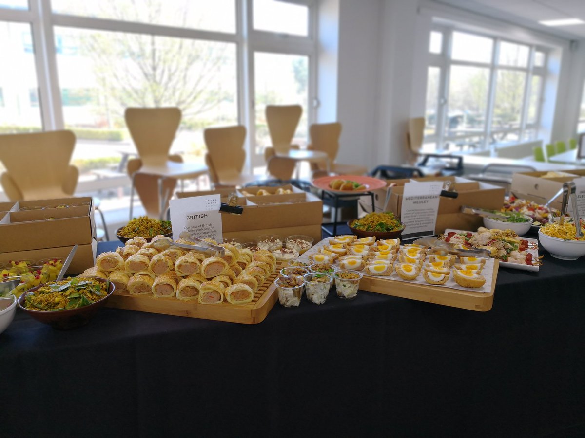 Angel Hill hospitality launch gone down a storm at QinetiQ Farnborough <a href="/SpearingBen/">Ben Spearing</a> <a href="/ChefRhys/">Rhys Richardson</a> <a href="/jessey1965/">robert jessey</a> @AngelHillFood <a href="/john_sluman/">John Sluman</a>