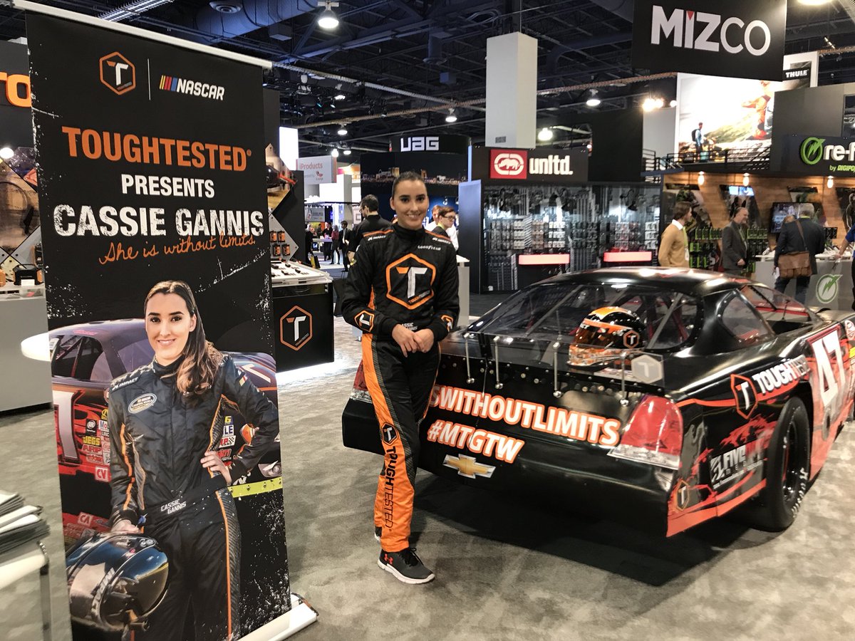CassieGannis's tweet image. Next race up will be May 5Th! @ToughTested #NASCAR team is ready to go! 💚🏁 #ToughTestedBA #sheiswithoutlimits