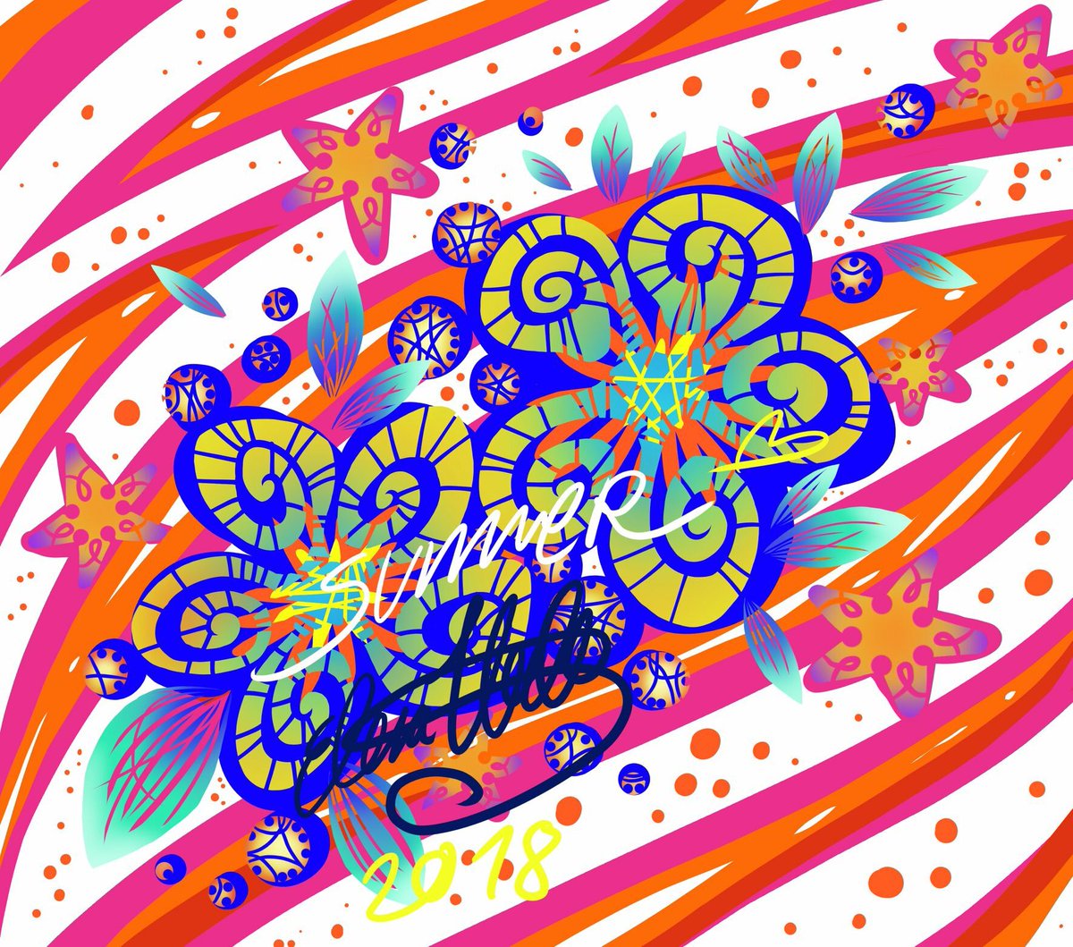EWatto_Design's tweet photo. Summer is coming so is the colors!
-Beach Flower
EeWeDesign 18.4.2018

#designer #elinawatto #fashion #art  #digitalart #design #new #summer #Beach #flower #star #colorfull  #finland #デザイン #デザイナー #エリナワット #フィンランド #sea #eewedesign #art #drawing #surfing https://t.co/E9lVeHmvrr