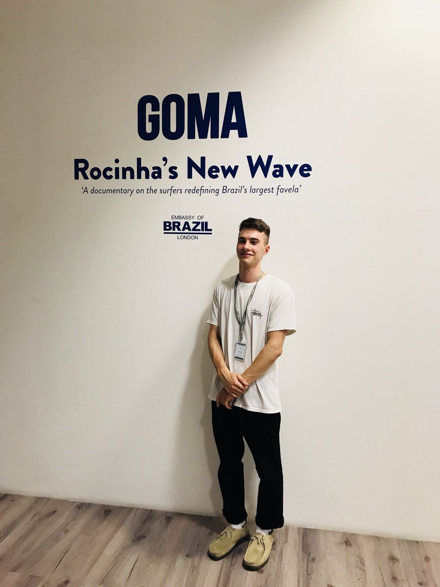 chriswatt44's tweet photo. Unity Creates Strength.

Just seen @Gomacollective’s film (screened @BrazilEmbassyUK) about the surfers from Rochina. 

Congrats Mikey &amp; all involved. Keep inspiring ✌️💙🇧🇷 https://t.co/KfCkEjOGDY