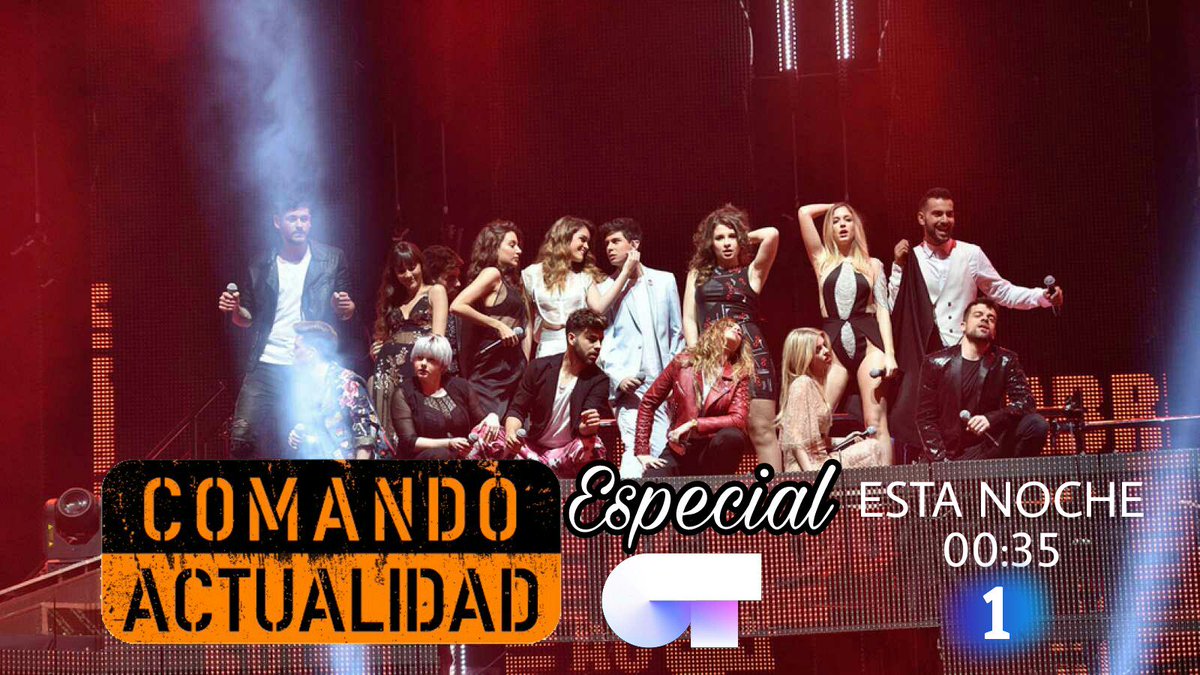 MasQTele's tweet photo. NUEVO PROGRAMA | @comandotve esta noche despuΓ©s del #OTElConcierto en @La1_tve con @VarelaJulia Β‘No te lo pierdas!
#ComandOT π€ https://t.co/u0A5SKSeN5