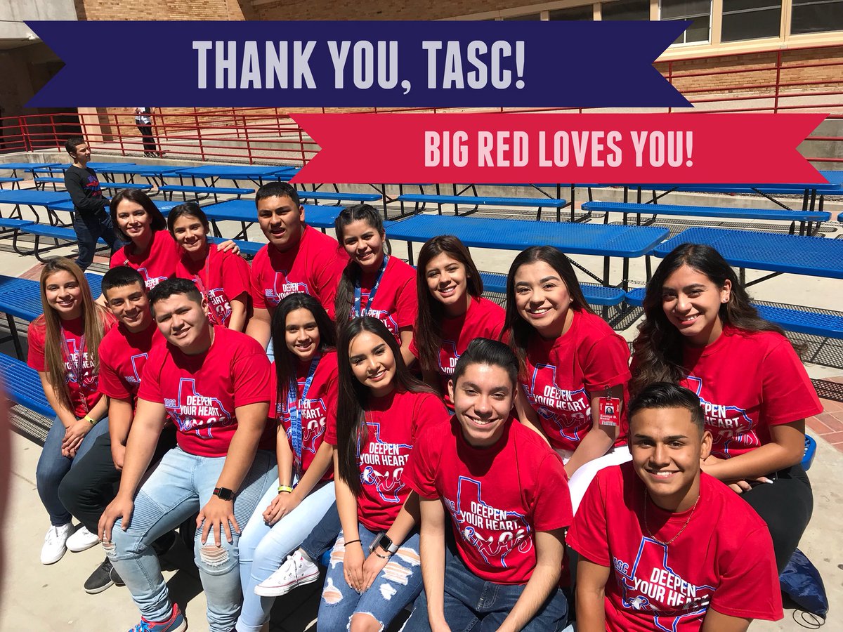 BelAirStuco's tweet photo. Bel Air thanks @TASC_StuCo for an amazing conference! Can’t wait for 2019! #DeepenYourHeart @BelAirHigh @YsletaISD https://t.co/eMyxFwGS1P