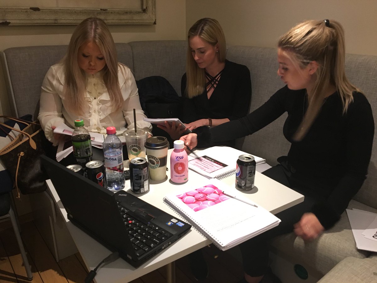 South region in Sweden preparering for WCS roadshow🎀 @DianeVanGool