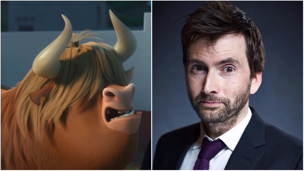 Happy 47th Birthday to David Tennant! The voice of Angus in Ferdinand. 