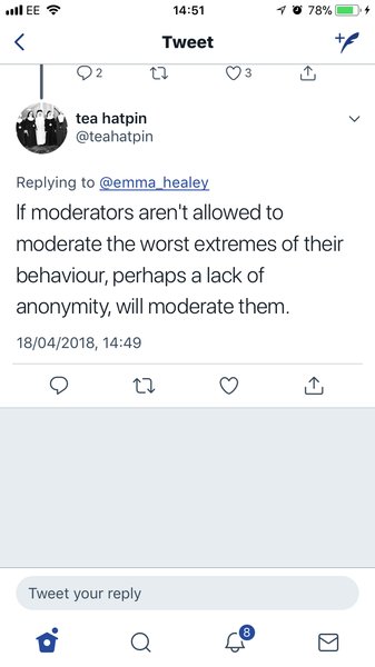 Expressed intent to Dox.