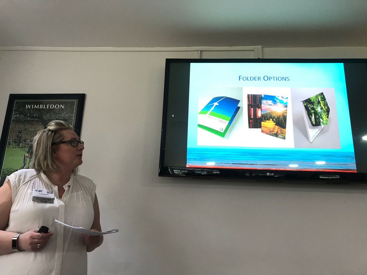 BNI_ACE's tweet photo. #MidlandsHour Yesterday we heard from our wonderful print specialist Andrea of @IndigoSky1. Andrea can supply any of your print collateral, from #businesscards and flyers through to #promotionalgoods and banners; all of high quality and competitively priced https://t.co/uHdS406Ded