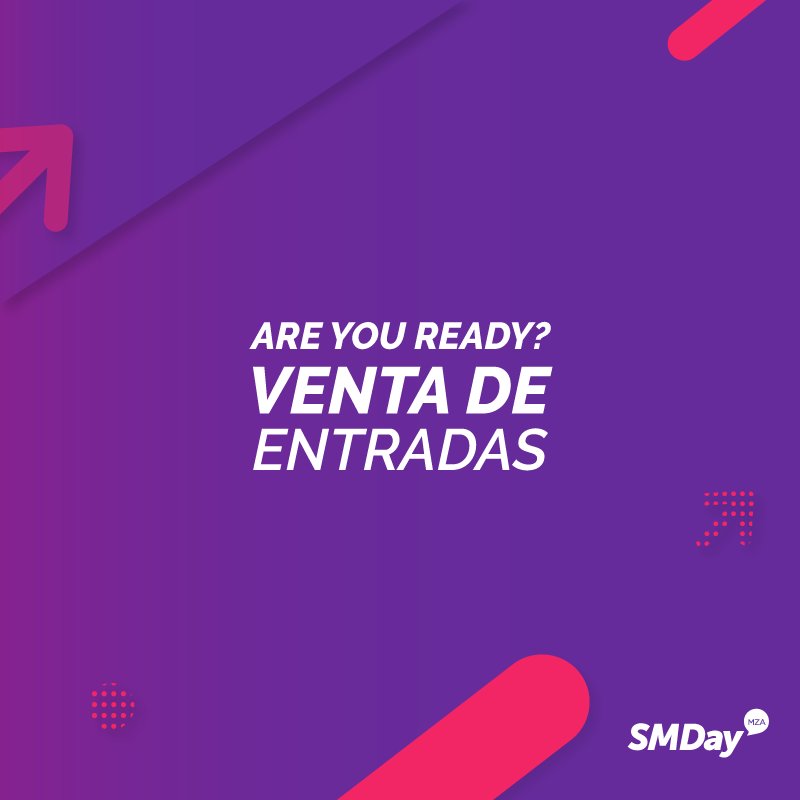 SMDayMza's tweet image. 📢 Hoy podés adquirir tus entradas de 17 a 20 hs en Sheraton Mendoza Hotel, ubicación primer piso.👍#SMDayMza ⚠ Recordá que tenés tiempo hasta mañana a las 13hs para inscribirte de manera online ¡Te esperamos!