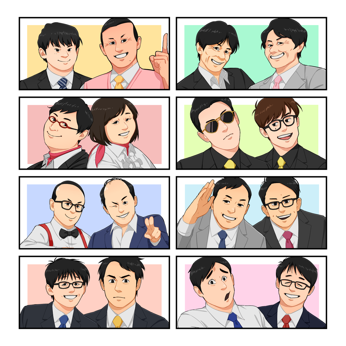 推しコンビまとめ
誰が誰だかわかるかな 