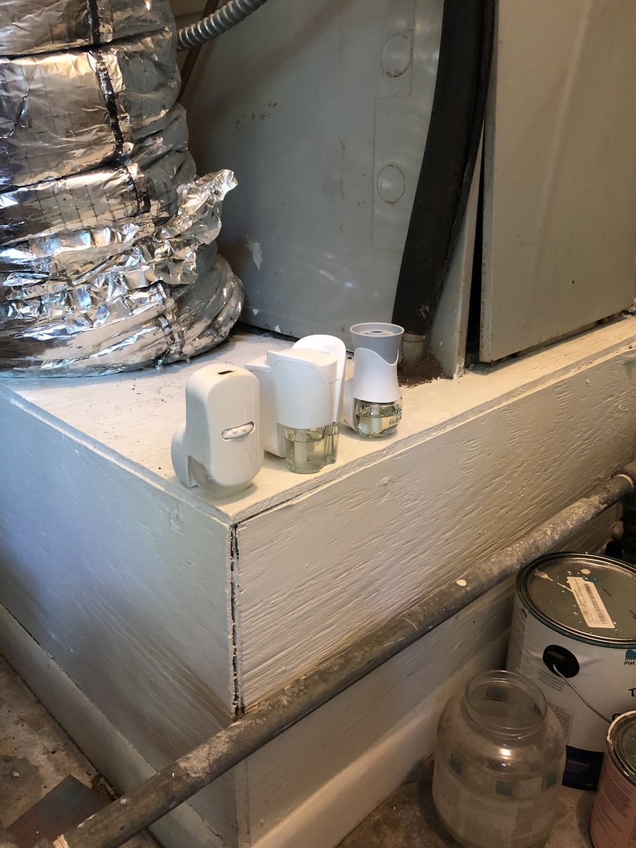 PSA - Dear <a href="/Airbnb/">Airbnb</a> hosts everywhere.  If you need to use electronic air freshers you are doing it wrong.  #airbnbairfreshenerban