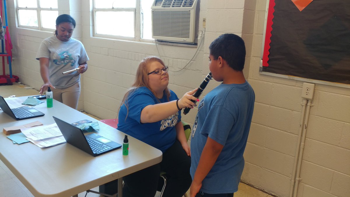 Great day visiting our Sycamore friends today. Our Instrument Petting Zoo was a big hit! Thanks to my senior (& 1 Jr) band members for your help along with Marc! #bandrecruitment #seniorproject #exceptional @Winterboro_High @TCBOE @GadsdenMusicCo