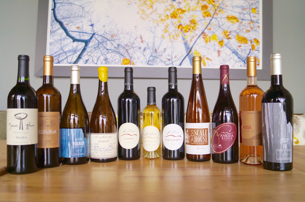 tmbrcrk's tweet photo. Now at Back 40: Wine Wednesday Tastings featuring Virginia Wines! - https://t.co/seHKxFFLfh https://t.co/dWi32HaSDm