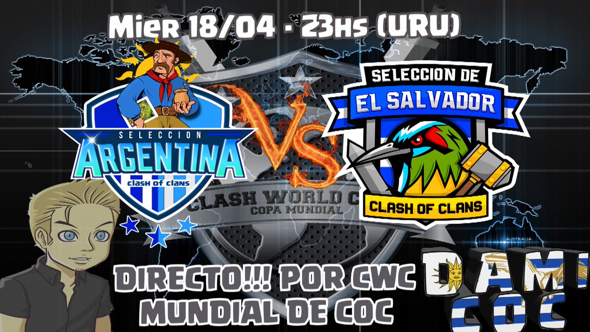 hoy los espero a todos se pone buena la CWC tremendo choque