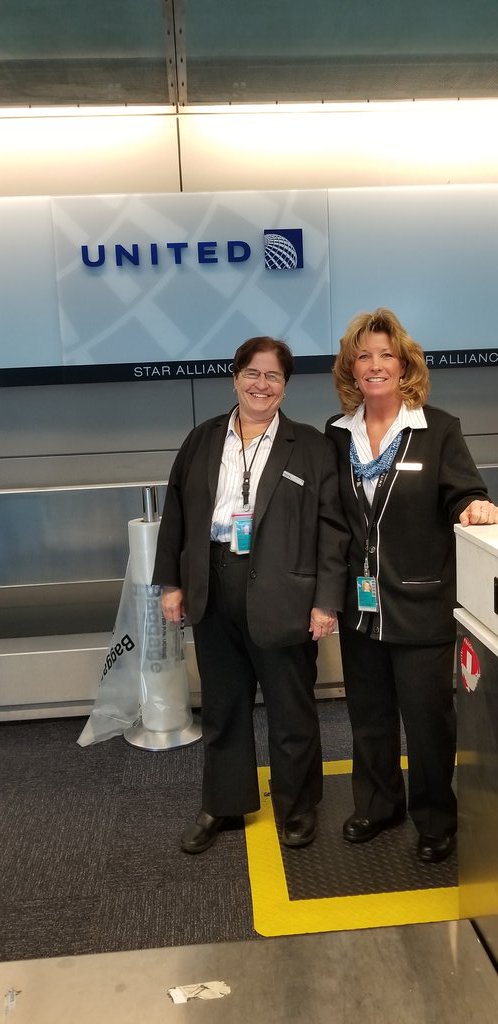 HumerJena's tweet photo. @united Nancy and Jaimie at DIA group check in counter deserve to be recognized for their excellent customer service! They took wonderful care of all of our medical supply bags and got our large group checked in quickly. Thanks ladies! -Operation Walk Denver https://t.co/jm5uzmPlRl