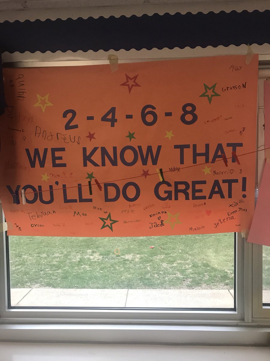 MrHardmansclass's tweet photo. Feeling blessed to be on this side of Istep now. Our K,1,and 2 love and support us at #tarkingtonts https://t.co/yGWM2Co8pO