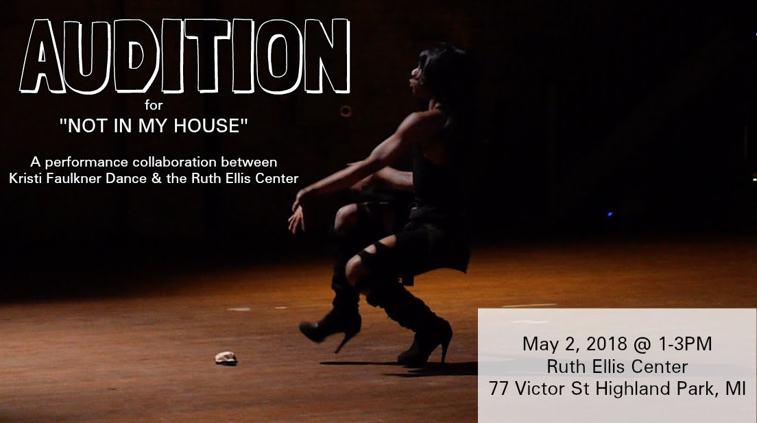**Audition Alert
Do you Identify as LGBTQ? Live in the Metro Detroit area? Have strong performance skills &amp; a professional work ethic?
If you are also over the age of 18, then join us for the audition:
May 2 2018 1:00-3:00PM
Ruth Ellis Center
77 Victor St. Highland Park, MI